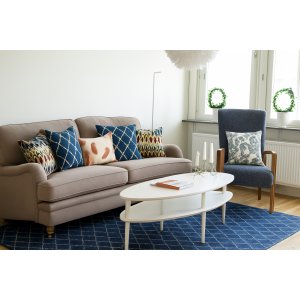 Soffa 3-sits 230 cm - ljus mullvad - Howard Luxor Soffa 3-sits 230 cm - ljus mullvad - Howard Luxor