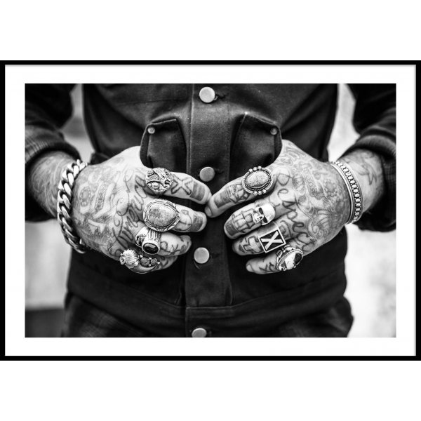 TATTOO MAN - Poster 50x70 cm