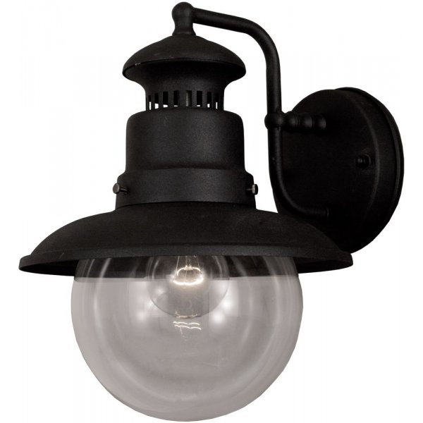 Lundeby vgglampa - Svart