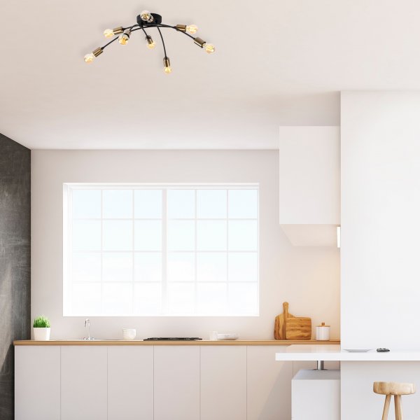 Plafonnier banane 1151 - Noir/vintage