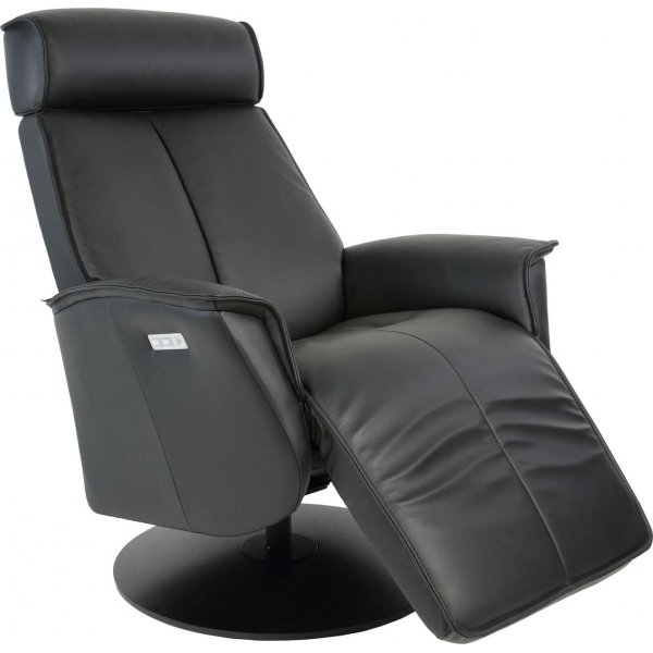 Fauteuil inclinable lectrique Hjellegjerde Bo - Noir