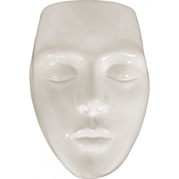 Maskaron kruka - Vit