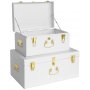 Matteus vintage Koffert set - Vit / Mssing