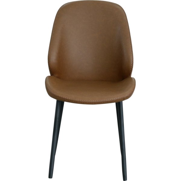 Chaise de salle  manger Monte Carlo Marron PU