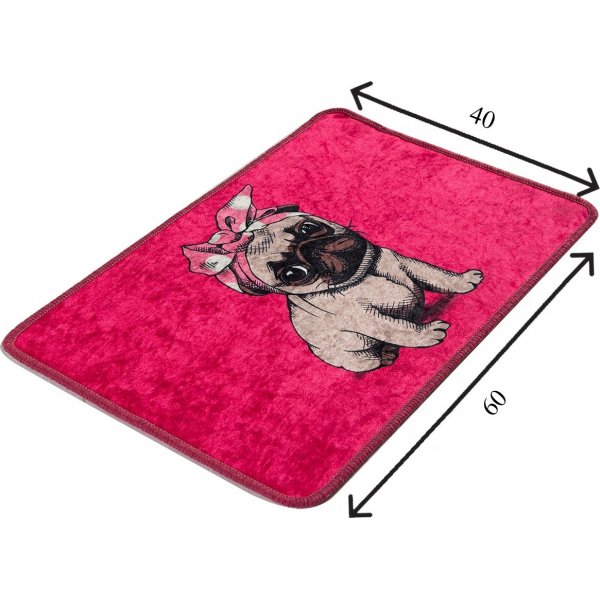 Pug badrumsmatta Pug badrumsmatta