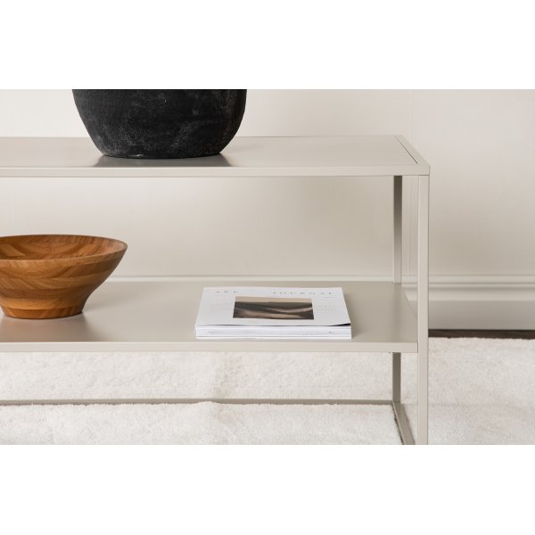 Table basse Trène 120 x 50 cm - Beige Table basse Trène 120 x 50 cm - Beige