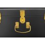 Matteus vintage Koffert set - Svart / Mssing + Flckborttagare fr mbler