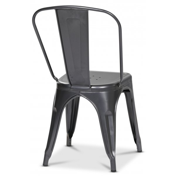 Trolex plåtstol lackaerad metall stapelbar Trolex plåtstol lackaerad metall stapelbar