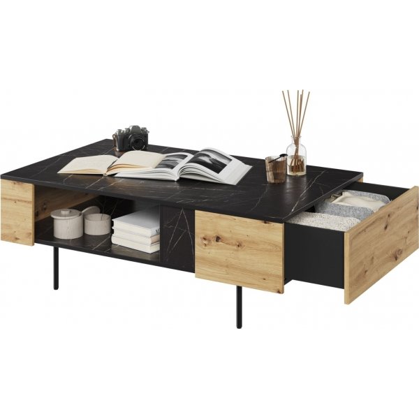 Marmo soffbord - Artisan ek Marmo soffbord - Artisan ek