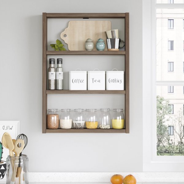 Pera vägghylla - Brun Pera vägghylla - Brun