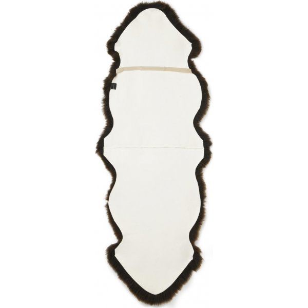 Zacht dubbele schapenvacht Bruin - 60 x 180 cm Zacht dubbele schapenvacht Bruin - 60 x 180 cm