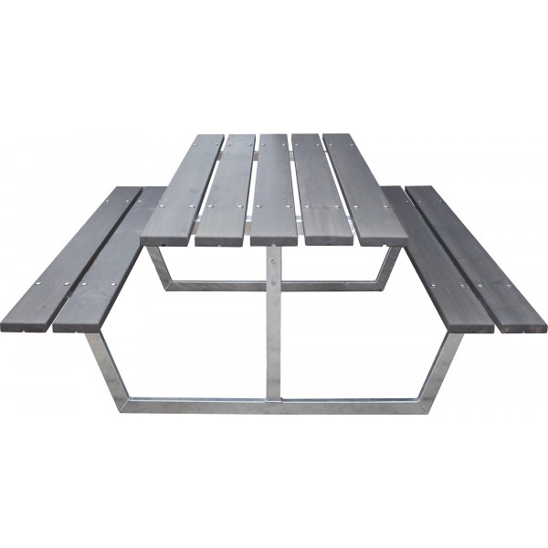 Rustik bnkset utan ryggstd - Gr