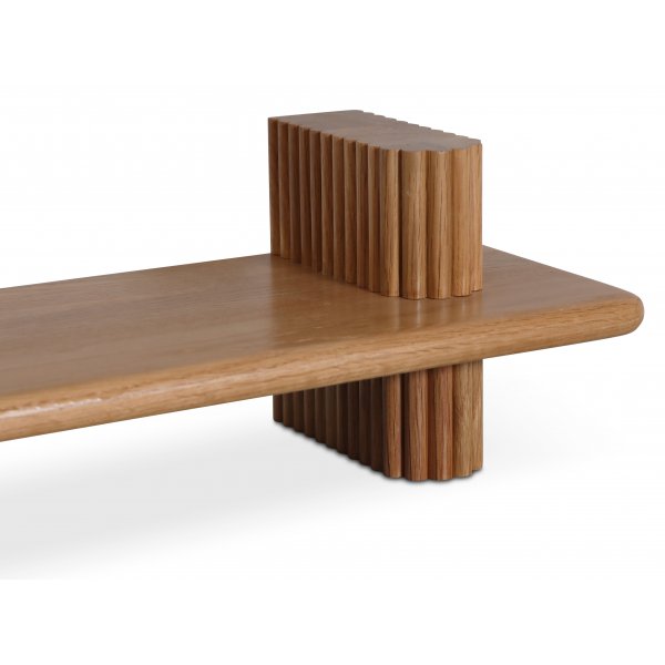 Posh byggbar 3x vägghylla i ek Posh byggbar 3x vägghylla i ek