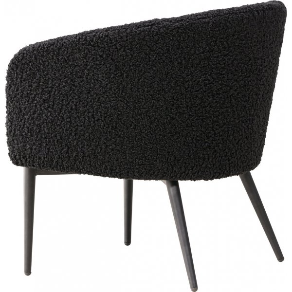 Fluffy fåtölj - Svart Fluffy fåtölj - Svart