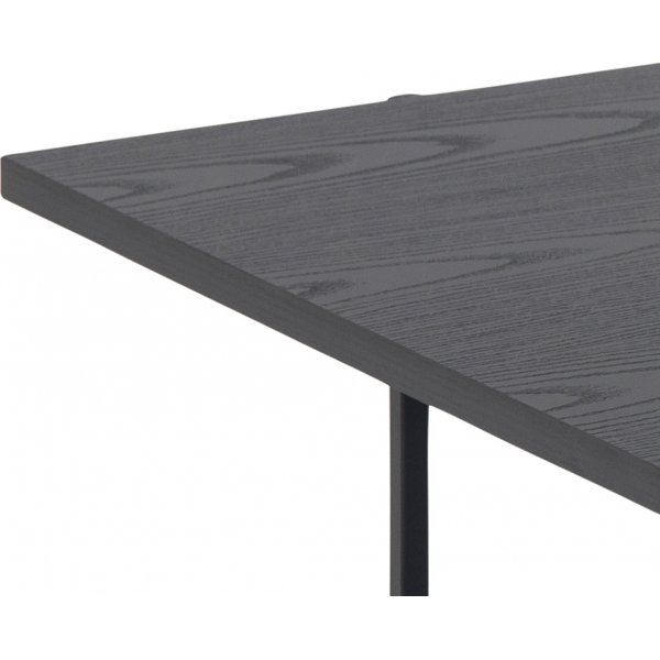 Angus soffbord 115 x 60 cm - Svart