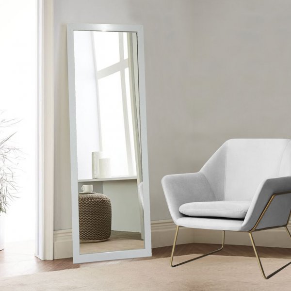 Cheval spiegel 40 x 105 cm - Wit
