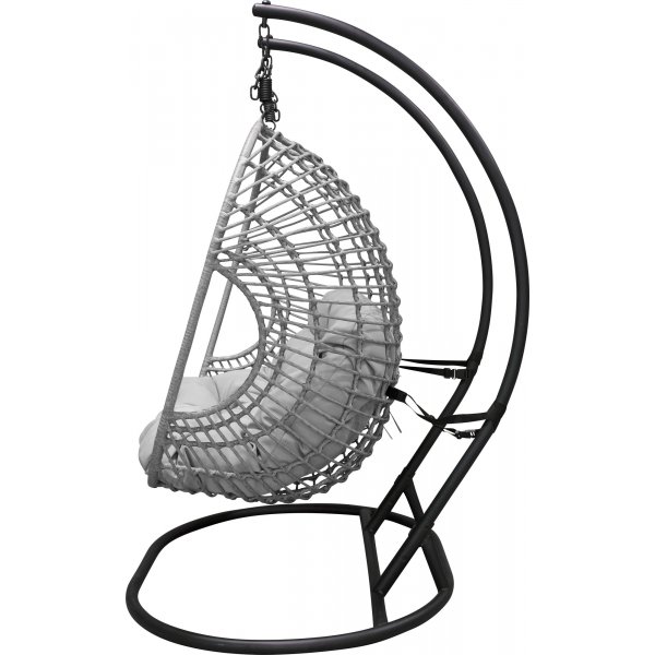 Viga hngstol - Svart/gr