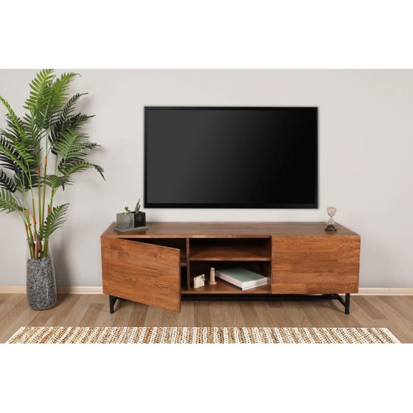 Banc des médias du monde - Noyer Banc des médias du monde - Noyer