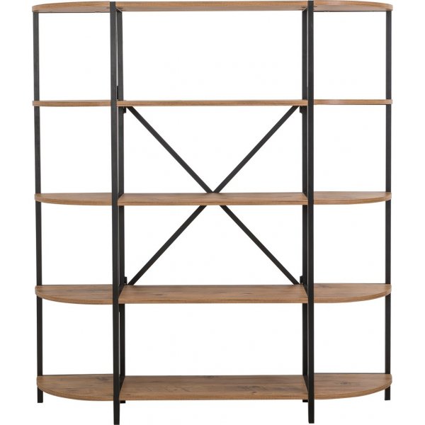 Bibliothèque Signa - Pin/noir Bibliothèque Signa - Pin/noir