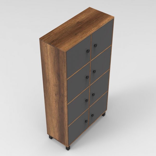 Cabinet Marken - baroque/anthracite