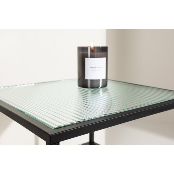 Sao Paulo bijzettafel 40 x 40 cm - Zwart Sao Paulo bijzettafel 40 x 40 cm - Zwart