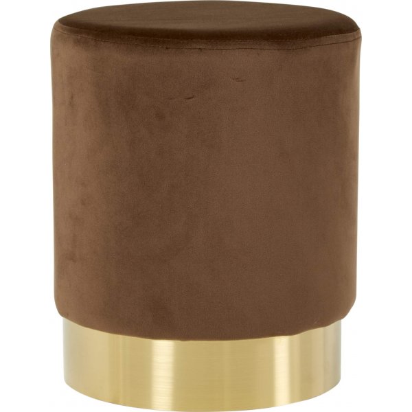 Iben sittpuff - Brun