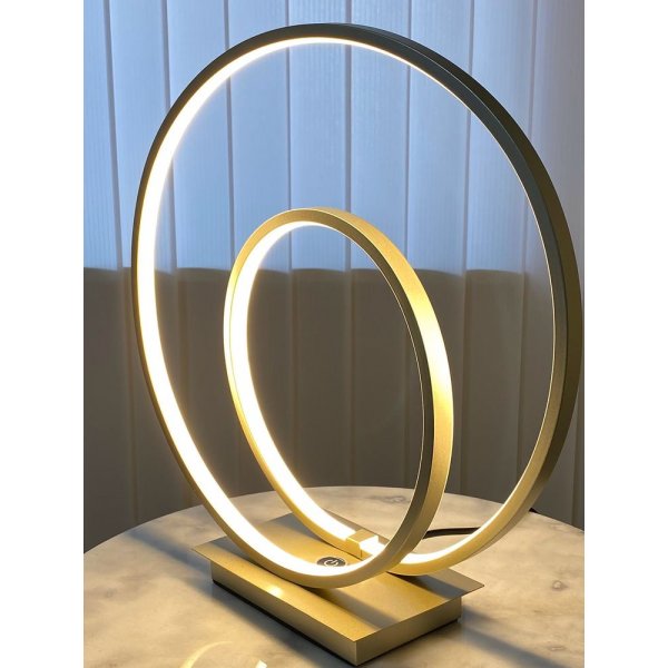 Lampe de table Loop - Champagne