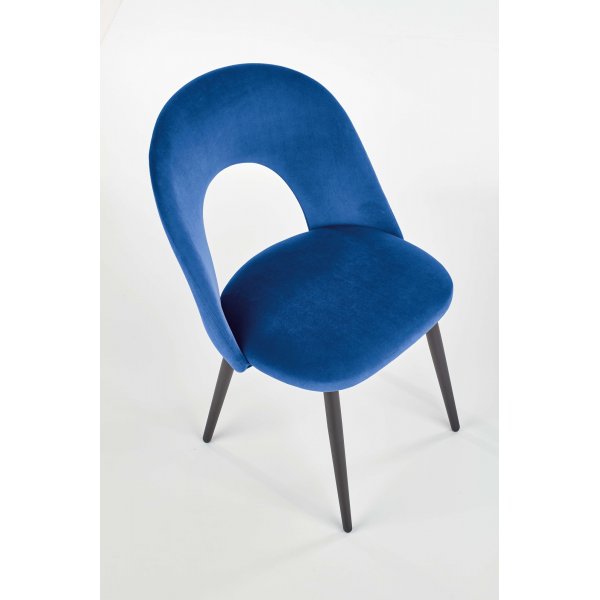 Chaise de salle  manger Cadeira 384 - Bleu