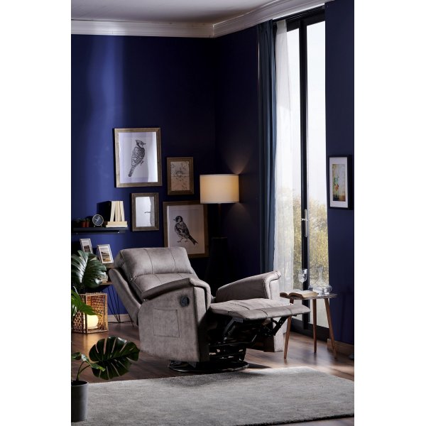 Fauteuil inclinable Joyful - Gris