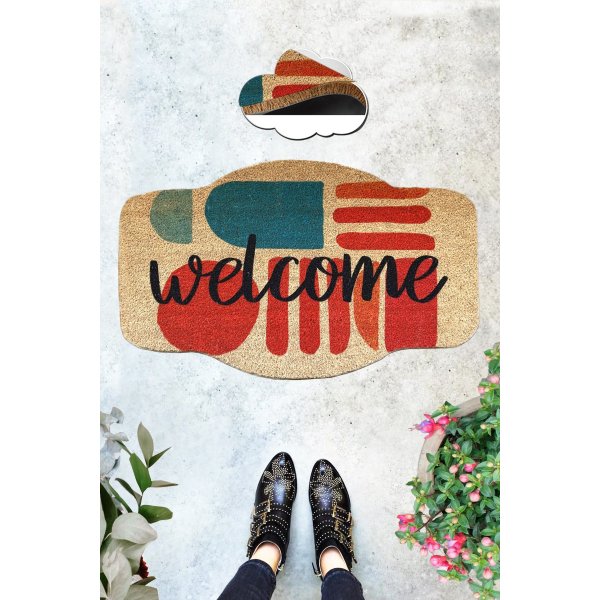 Welcome d�rrmatta Flerf�rgad - 40 x 75 cm