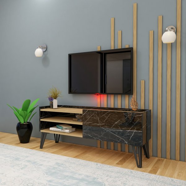 Martin TV-bänk - Ek Martin TV-bänk - Ek