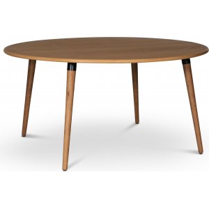 Omni runt matbord i oljad ek 150 cm