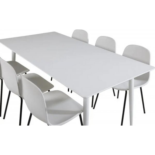 Bridge matbord 180 cm - Vit Bridge matbord 180 cm - Vit