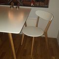 Kundbild Matstol Link�ping - Vit/ek: Passar perfekt i v�rt nya k�k och...