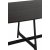 Ooid matbord 220 x 110 cm - Svartbetsad askfanr/svart
