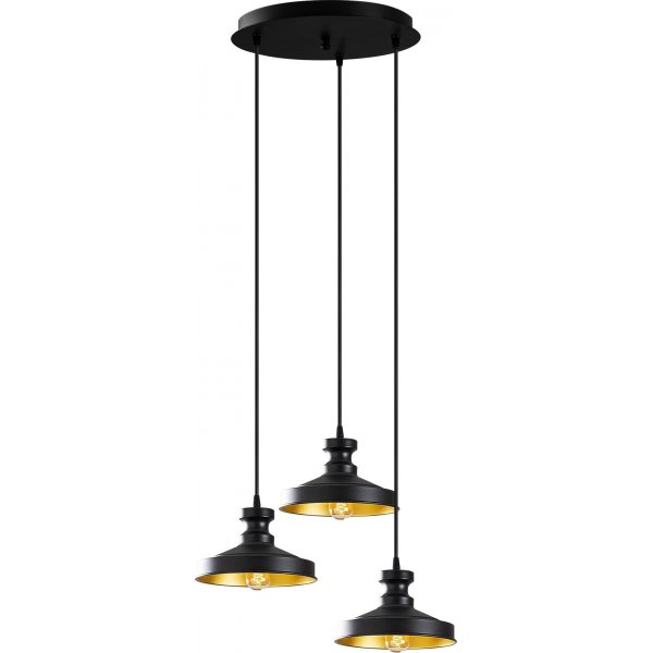 Berkeley taklampa 182-S2 - Svart