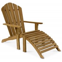 Saltö däckstol med fotpall - Teak Saltö däckstol med fotpall - Teak