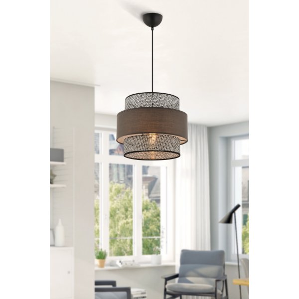 Cascade taklampa - Gr�/Antracit