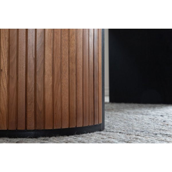 Table à manger ovale Bianca 200x90 cm - Noyer Table à manger ovale Bianca 200x90 cm - Noyer