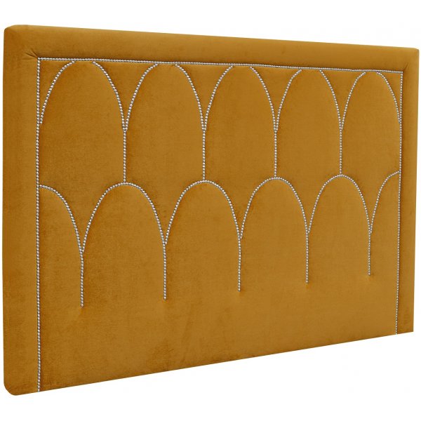Tte de lit Dalar (Velours dor) - Toutes largeurs