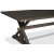 Wood XL matbord med kryssben 244 x 101 cm - Återvunnet trä