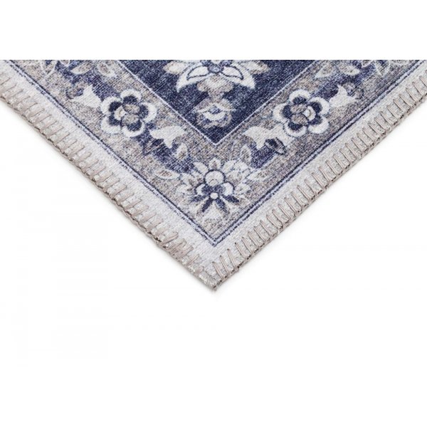 Maskinvävd matta Cleo Tabriz - Blå/Grå Maskinvävd matta Cleo Tabriz - Blå/Grå