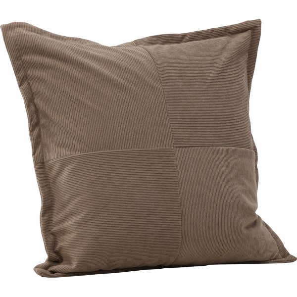 Lykke kuddfodral 50 x 50 cm - Brun