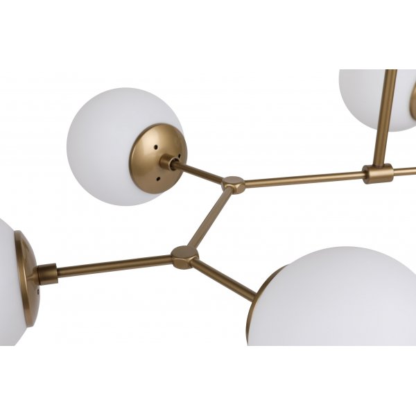 Plafonnier Damar 6322 - Or/blanc