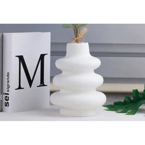 Damas vas - Vit Damas vas - Vit