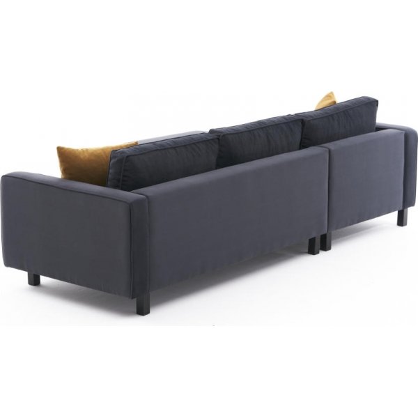 Kale divansoffa vänster - Antracit sammet Kale divansoffa vänster - Antracit sammet