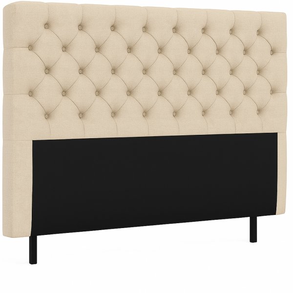 Presley snggavel med knappar 180 cm - Beige