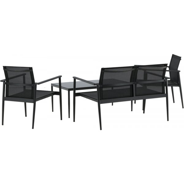 Groupe de canapés Break - Noir Groupe de canapés Break - Noir