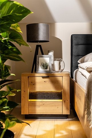 Table de chevet Ostia - Chêne Table de chevet Ostia - Chêne