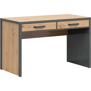 Weston bureau 120 x 60 cm - Eiken/grijs